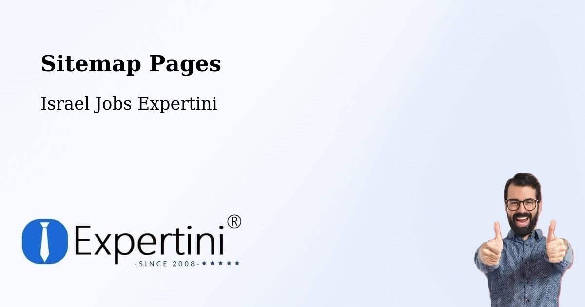 Sitemap Pages - Or Yehuda - Israel Jobs Expertini